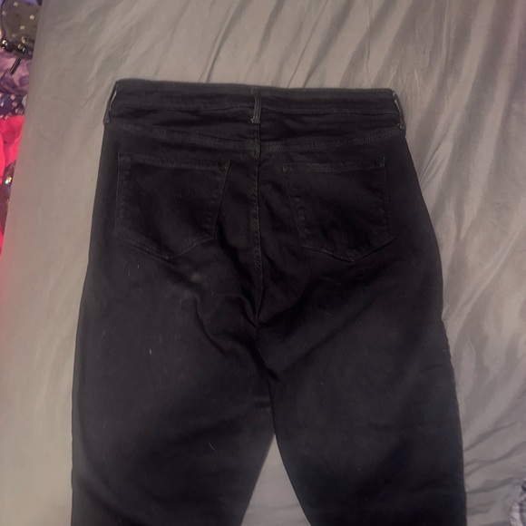 Black skinny button up jeans - Picture 3 of 5